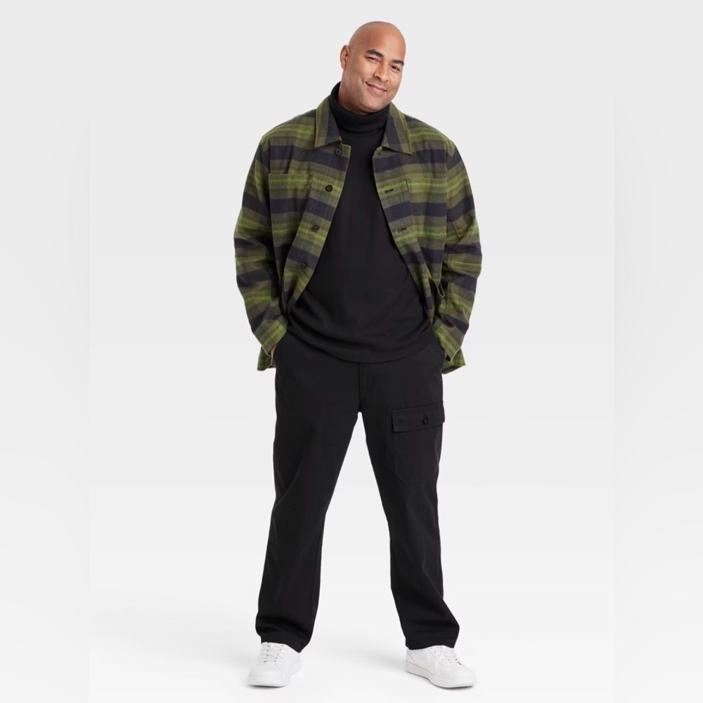 Men's Black Cargo Pants